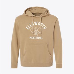 Ellsworth Louisiana Pickleball Pigment-Dyed Hoodie