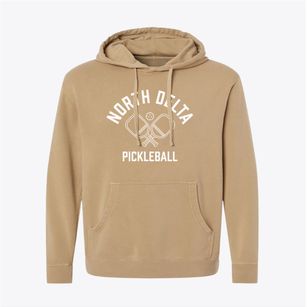 North Delta Colorado Pickleball Pigment-Dyed Hoodie