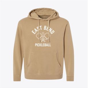 East Bend North Carolina Pickleball Pigment-Dyed Hoodie