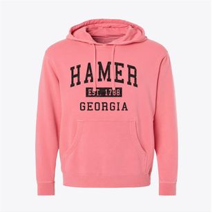 Hamer Georgia Classic Established Pigment-Dyed Hoodie