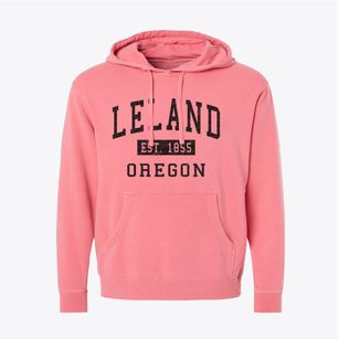 Leland Oregon Classic Established Pigment-Dyed Hoodie