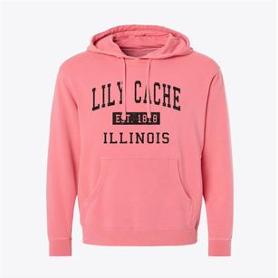 Lily Cache Illinois Classic Established Pigment-Dyed Hoodie