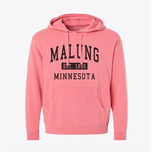 Malung Minnesota Classic Established Pigment-Dyed Hoodie