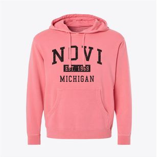 Novi Michigan Classic Established Pigment-Dyed Hoodie