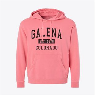 Galena Colorado Classic Established Pigment-Dyed Hoodie