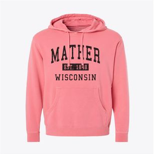 Mather Wisconsin Classic Established Pigment-Dyed Hoodie