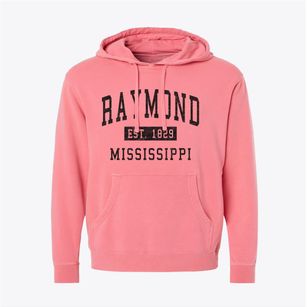 Raymond Mississippi Classic Established Pigment-Dyed Hoodie
