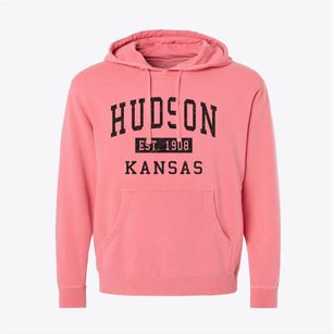 Hudson Kansas Classic Established Pigment-Dyed Hoodie