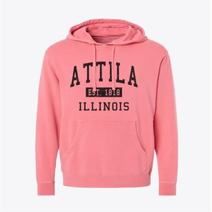 Attila Illinois Classic Established Pigment-Dyed Hoodie