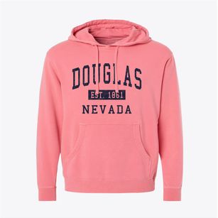 Douglas Nevada Classic Established Pigment-Dyed Hoodie