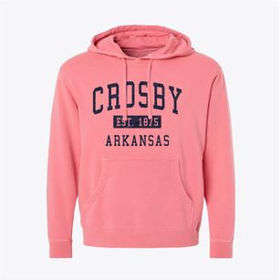 Crosby Arkansas Classic Established Pigment-Dyed Hoodie
