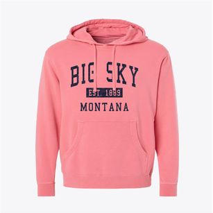 Big Sky Montana Classic Established Pigment-Dyed Hoodie