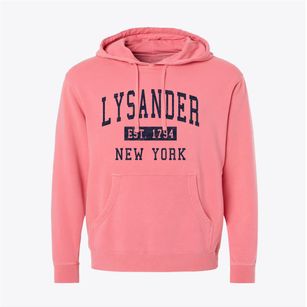 Lysander New York Classic Established Pigment-Dyed Hoodie