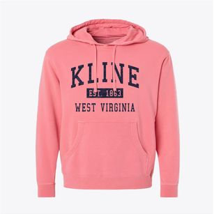 Kline West Virginia Classic Established Pigment-Dyed Hoodie