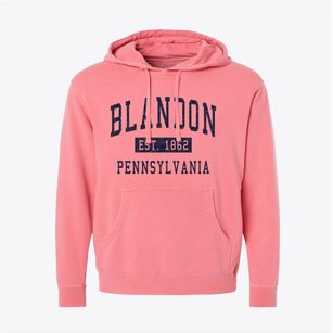 Blandon Pennsylvania Classic Established Pigment-Dyed Hoodie