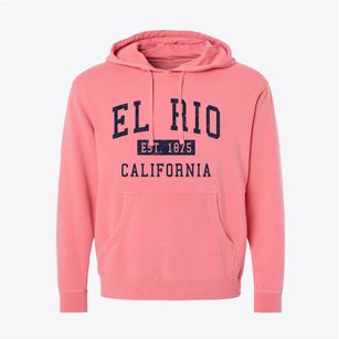 El Rio California Classic Established Pigment-Dyed Hoodie
