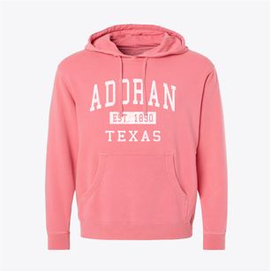 Addran Texas Classic Established Pigment-Dyed Hoodie