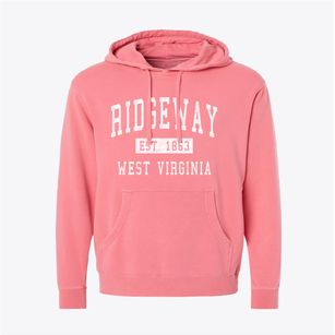 Ridgeway West Virginia Classic Established Pigment-Dyed Hoodie
