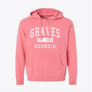 Graves Georgia Classic Established Pigment-Dyed Hoodie