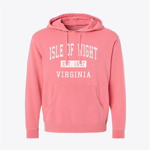 Isle Of Wight Virginia Classic Established Pigment-Dyed Hoodie