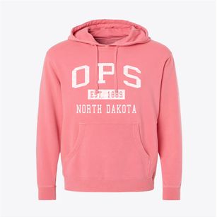 Ops North Dakota Classic Established Pigment-Dyed Hoodie