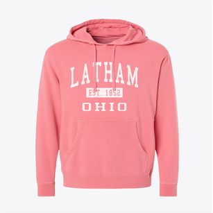 Latham Ohio Classic Established Pigment-Dyed Hoodie