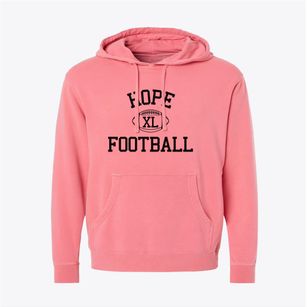 Hope Christian Classic Football Pigment-Dyed Hoodie