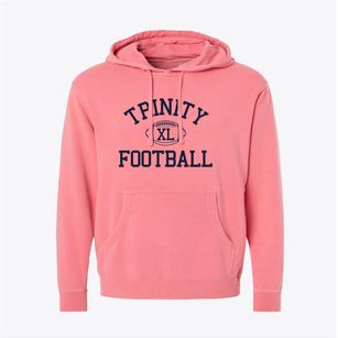 Trinity Lutheran School Classic Football Pigment-Dyed Hoodie