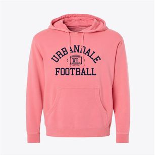Urbandale High School Classic Football Pigment-Dyed Hoodie