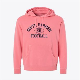 South Harmen Classic Football Pigment-Dyed Hoodie
