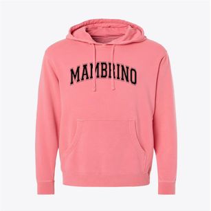 Mambrino School Varsity Arch Pigment-Dyed Hoodie