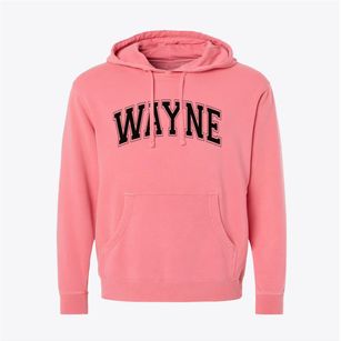 Wayne Middle School Varsity Arch Pigment-Dyed Hoodie