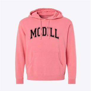 Mcdill Elementary School Varsity Arch Pigment-Dyed Hoodie