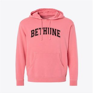 Bethune Elementary School Varsity Arch Pigment-Dyed Hoodie