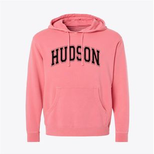 Hudson Middle School Varsity Arch Pigment-Dyed Hoodie