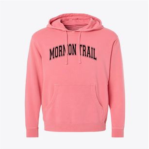 Mormon Trail Elementary School Varsity Arch Pigment-Dyed Hoodie