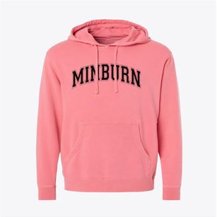 Minburn Elementary School Varsity Arch Pigment-Dyed Hoodie
