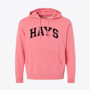 Hays Middle School Varsity Arch Pigment-Dyed Hoodie
