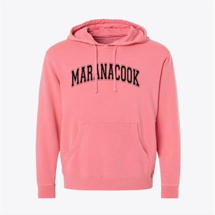 Maranacook Community School Varsity Arch Pigment-Dyed Hoodie