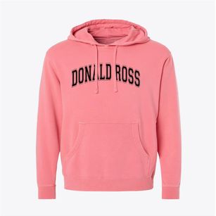 Donald Ross Elementary School Varsity Arch Pigment-Dyed Hoodie