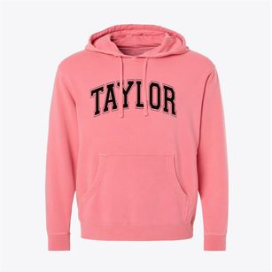 Taylor High School Varsity Arch Pigment-Dyed Hoodie