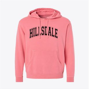 Hillsdale Elementary School Varsity Arch Pigment-Dyed Hoodie