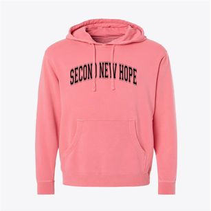 Second New Hope Christian Academy Varsity Arch Pigment-Dyed Hoodie