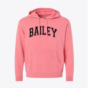 Bailey Elementary School Varsity Arch Pigment-Dyed Hoodie