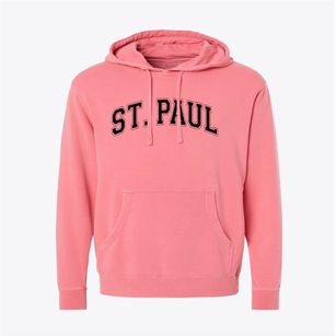Saint Paul Parochial School Varsity Arch Pigment-Dyed Hoodie