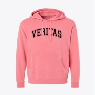 Veritas School Varsity Arch Pigment-Dyed Hoodie