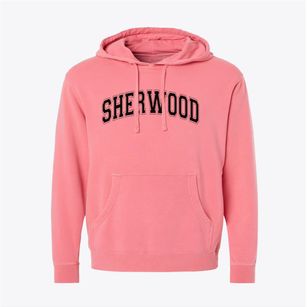 Sherwood Middle School Varsity Arch Pigment-Dyed Hoodie