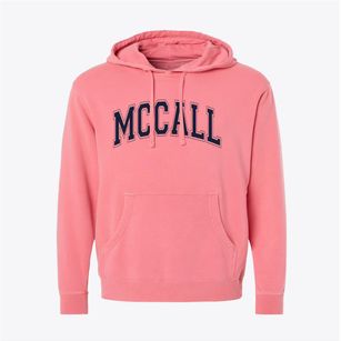 Mccall Elementary School Varsity Arch Pigment-Dyed Hoodie