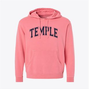 Temple Christian Academy Varsity Arch Pigment-Dyed Hoodie