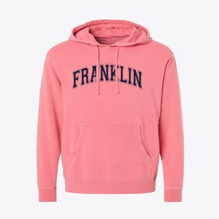 Franklin Middle School Varsity Arch Pigment-Dyed Hoodie